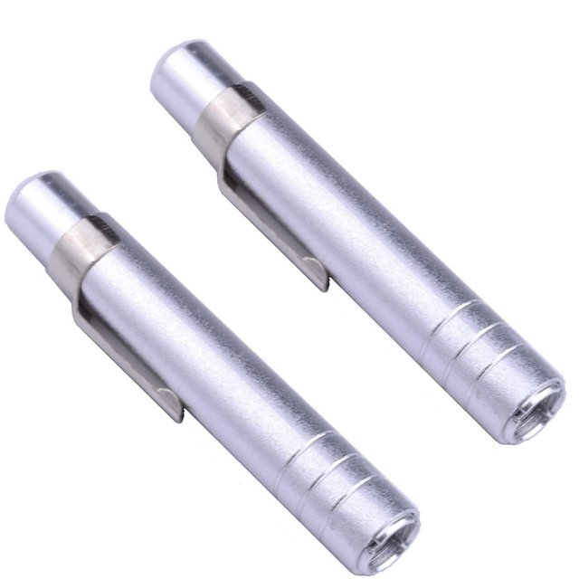 pranovo 2 soportes para tiza de aleación de aluminio, embrague con clip para tiza para profesores (plateado)