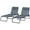 Gray, variant on YYAo Chaise Lounge Chair Outdoor, Outdoor Chaise Lounge,2 Folding Chaise Lounge Pool Chairs with 4-Position Reclining Back, Pillow, Cream White