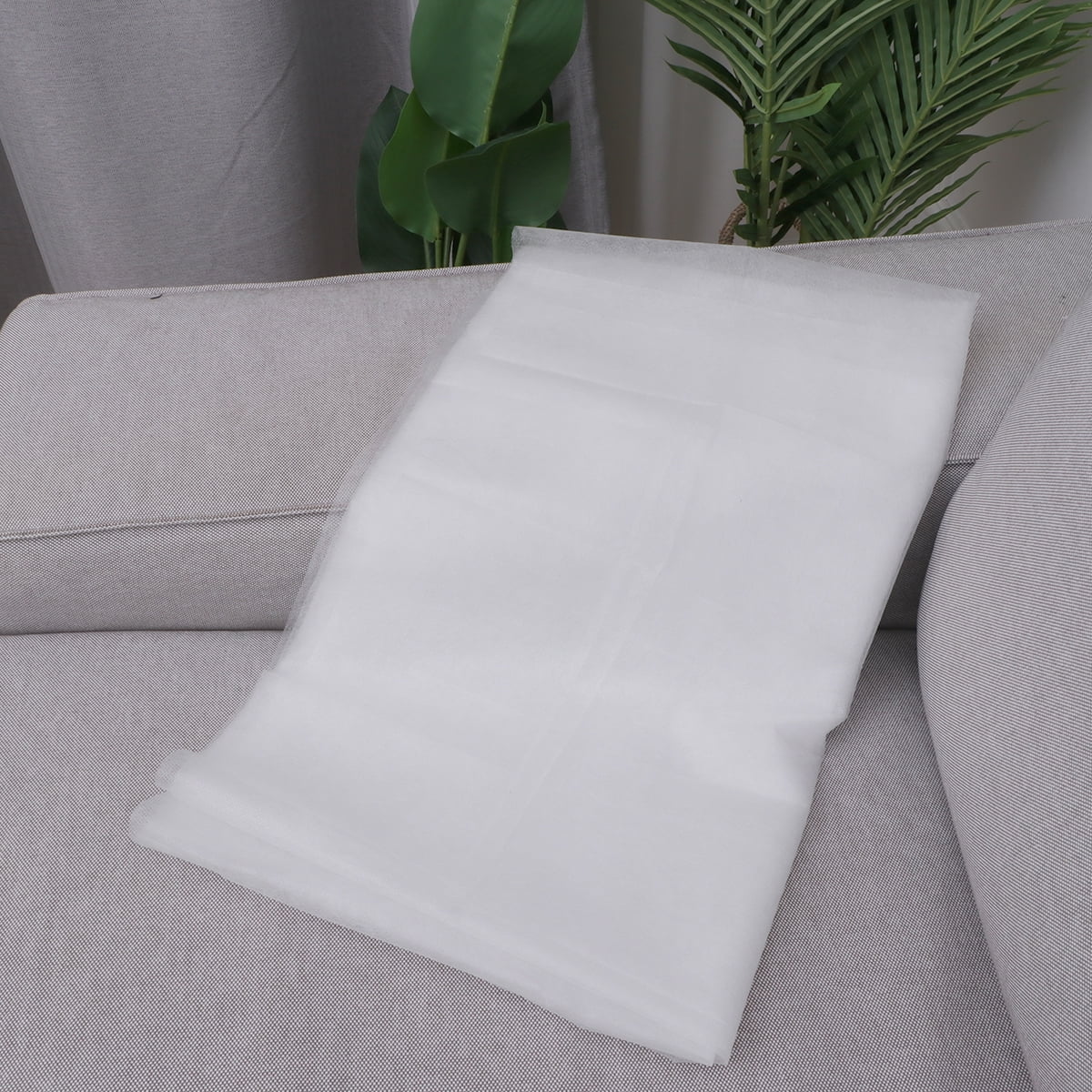 Masteelf 2pcs Bed Sheet Disposable Single Non-woven Fabrics Professional Comfortable for Travel Use (White)