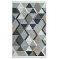 thumbnail image 2 of Langenzersdorf Beige Geometric Cotton Area Rugs for Living Room Jacquard Textured Modern Rugs Soft Geometric Rug for Bedroom Washable Rug Non-Slip Bohemian Carpet Perfect for Dining Room Office Beige, 2 of 5