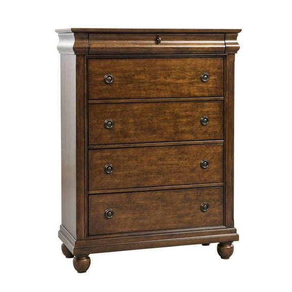 Liberty Furniture Industies, INC Rustic Traditions 5 Drawer Chest in Rustic Cherry