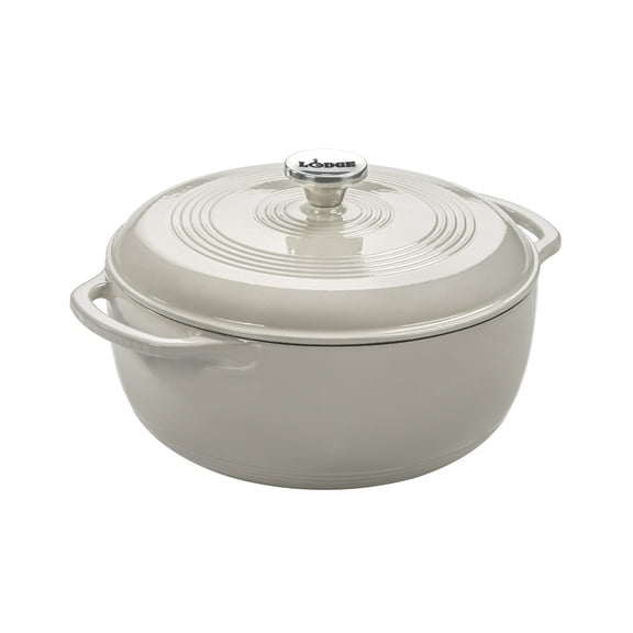 Lodge 6 Quart Enameled Cast Iron Dutch Oven-Assorted Colors