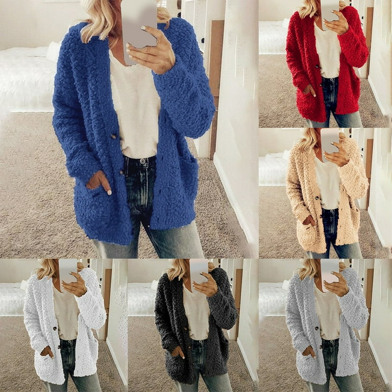 Fluffy cardigan sweater hotsell