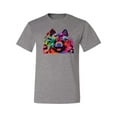 thumbnail image 2 of Cute and Colorful Pomeranian Dog Animal Lover Men's Graphic T-Shirt, Heather Grey, Small, 2 of 3