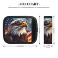 thumbnail image 5 of Sikiie Bald Eagle Pilot Luggage Handle Wraps for Suitcases Travel Accessories(2 Pack), 5 of 9