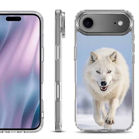 Shockproof Protective Phone Case for iPhone Air, by OneToughShield - Arctic Wolf
