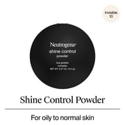 (3 pack) Neutrogena Shine Control Mattifying Face Powder, Invisible 10, 0.37 oz