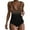 Multicolor, variant on Dvprdro Womens One Piece Swimsuits Fashion Solid V Neck Bathing Suits Slim Swimwear Hot Pink