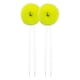 thumbnail image 1 of 2 cordones para patines con cascabeles, 25 cm, ligeros, para patinar. amarillo, 1 of 9