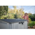 thumbnail image 5 of Keter Store-It-Out Prime 4.3 x 3.7 ft. Outdoor Resin Storage Shed with Easy Lift Hinges, Perfect for Yard Tools, Pool Toys and Garden Accessories, Grey, 5 of 10