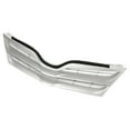 thumbnail image 2 of Suitable for Replacement Front Upper Grille for 2013-2016 Toyota Venza - Compatible with TO1200359 & 531010T020 - Durable Plastic Construction with Silver Finish, 2 of 9