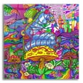 thumbnail image 1 of Epic Art 'Pop Art Caterpillar' by Howie Green, Acrylic Glass Wall Art, 24"x24", 1 of 8