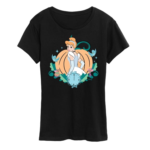 Disney - Cinderella Midnight - Women's Short Sleeve Graphic T-Shirt