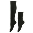 thumbnail image 1 of Unatoiry 2piece Durable And Long Service Life Slouch Socks For Family Polyester Warmth Smooth Surface Extra Stably Fixed Black 1Set, 1 of 6