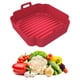 thumbnail image 1 of Accesorios para Cesta Freidora Aire Rectangular Fácil Limpieza Caja Alimentos, 1 of 9