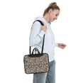 thumbnail image 6 of Lsque Leopard Pattern Laptop Bag – Portable & Slim Single-Shoulder Computer Case with Adjustable Strap, Protective, Lightweight for 13”/14”/15.6” Laptops, 6 of 8