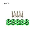 thumbnail image 4 of Transemion JDM Car Modified Fasteners Convenient To For Car Upgrades Easy To Install Sturdy And Durable Green screw 1Set, 4 of 6
