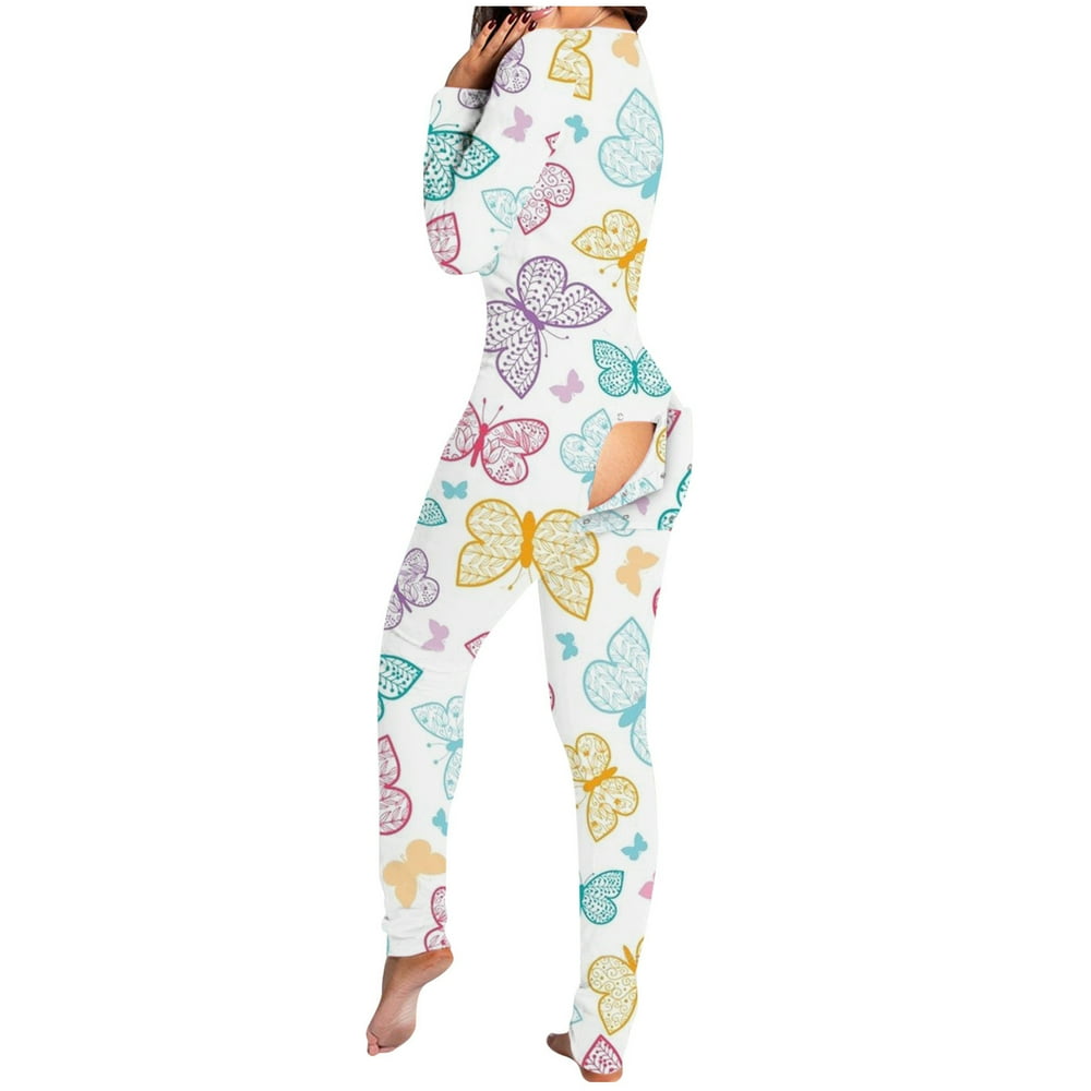 onesie pajamas with flap