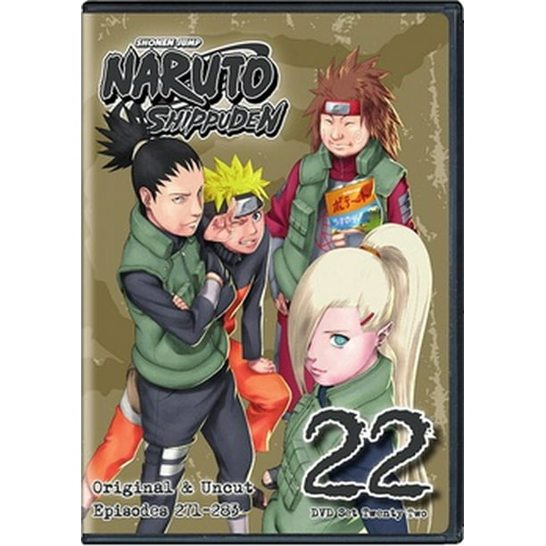 Naruto Shippuden Box Set 22 Dvd Walmart Com Walmart Com