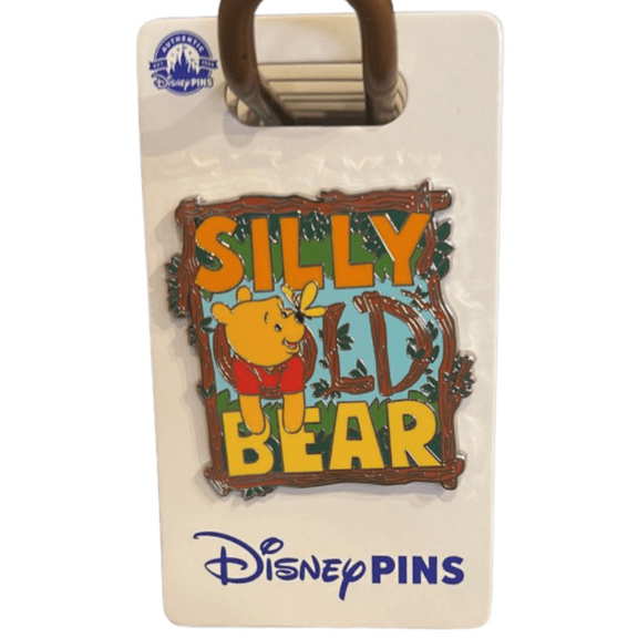 Disney Parks Winnie The Pooh Silly Old Bear Pin New with Card