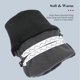 thumbnail image 5 of Guantes cálidos de invierno para hombre Guantes antideslizantes con pantalla táctil Irfora Guantes, 5 of 7