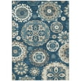 thumbnail image 2 of Addison Rugs Chantille Indoor/Outdoor Transitional Kaleidoscope Blue Washable Rectangle Rug, 10' x 14', 2 of 6