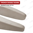 thumbnail image 4 of KBH 2 PCS Car Front Seat Armrest Covers for Lexus GX470 2003-2009, Arm Rest Protector Cover Leather Interior Accessories, Beige, 4 of 7