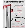 thumbnail image 3 of Cable Crossover Machine,Lat Pull Down Machine with Adjustable 16 Positions Dual Pulley System,Wall Mounted Pulley Tower functional traine for Home Gym Fitness, 3 of 7