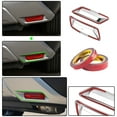 thumbnail image 6 of OUBOLUN ABS Chrome Silver 2Pcs/Set Rear Foglight Trims Tail Fog Lamp Cover For Nissan Rogue X-Trail X Trail T33 2021 2022 Decorative Sticker, 6 of 7