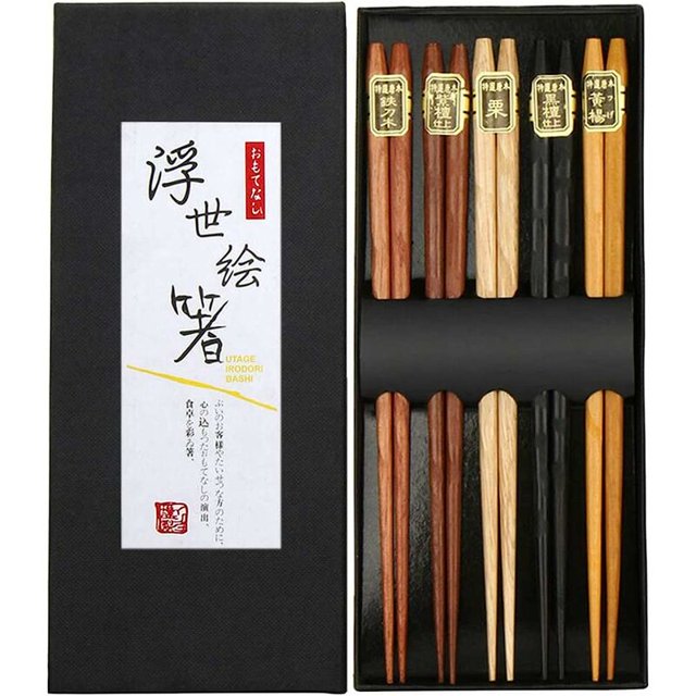 pares de palillos japoneses palillos de madera 22,5 cm palillos tradicionales y elegantes palillos de bambú natural reutilizables para cocina hogar hotel restaurante