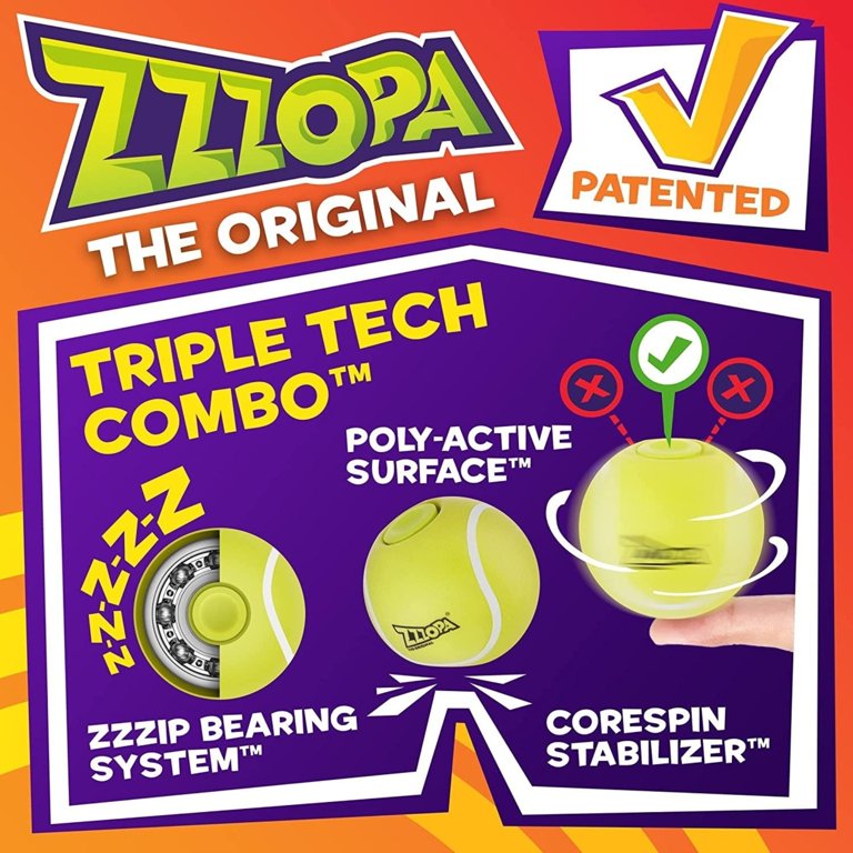ZZZOPA Ace Fidget Stress Ball Mini Tennis Toy PMI