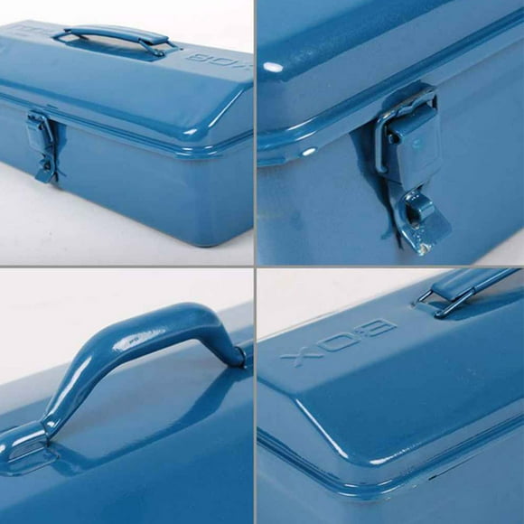 Multifunctional Tool Case Anti-Broken Metal tool box Storage Car Hardware Repair Tool Car repair tool box Storage Box