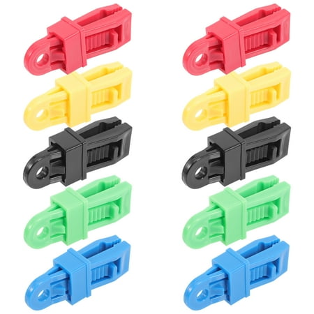 10 Pcs Tent Clip Practical Clips Hiking Tarps Large Hanger Hooks Canopy Clamps Wear-resistant Fixers