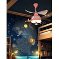 thumbnail image 2 of Lampara Infantil Helicoptero Rosa, 2 of 3