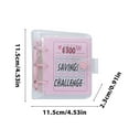 HongHeng Savings Challenge Binder, Money Saving Binder Challenges Book