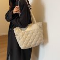 thumbnail image 3 of Bolso bandolera para mujer bolso de mano hinchado de gran capacidad elegante bolso de hombro, 3 of 9