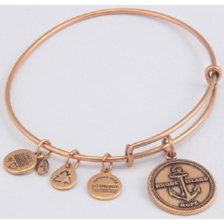 Alex and Ani -Rhode Island Charm Bangle Rafaelian Gold ...