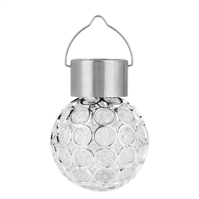 Solar Ball Hanging Lamp,Solar Ball Garden Hang Solar Ball Garden Light Color Change LED Lamp Exceptional Value