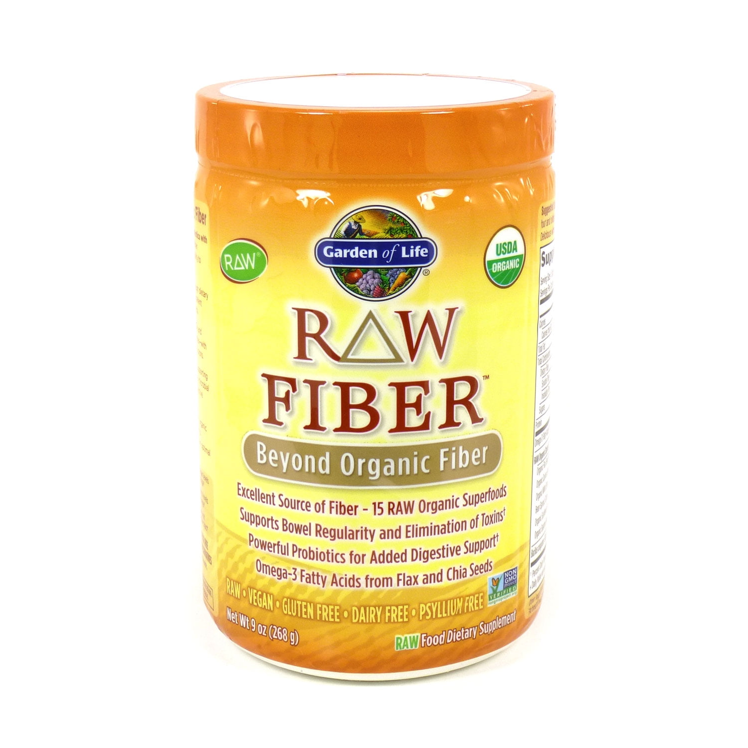 Raw Fiber by Garden of life 200 grams