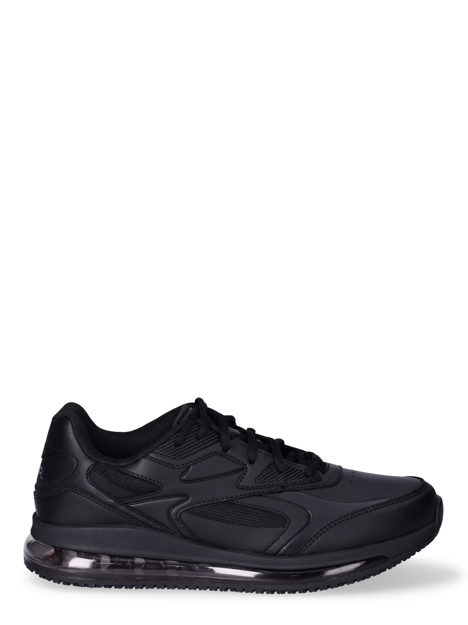 TredSafe Men's Lucas Slip-Resistant Work Shoes, Black photo 2