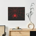 thumbnail image 6 of Logiee Red Spider Print Canvas Wall Art ,Art Poster,Canvas Decorative Picture,Decor Wall Pictures for Living Room Bedroom Bathroom,Ready to Hang, 6 of 6
