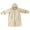 Beige, variant on Raincoat For Girls Boys Kids With School Bag Hood Children Solid Color Long Rain Waterproof Rain Jacket 5-6 Years