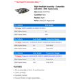 thumbnail image 2 of Right Headlight Assembly - Compatible with 2004 - 2006 Toyota Camry 2005, 2 of 2