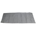thumbnail image 4 of Pantalla de privacidad para balcón, cubierta de HDPE, protección UV, para terraza, patio, patio trasero, piscina al aire libre, color gris claro, 4 of 14
