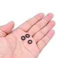 thumbnail image 5 of M5 Nylon Flat Washer, 100 Pack 5mm ID 10mm OD Sealing Spacer Gasket Ring for Faucet Pipe Fastener Bolt, Black, 5 of 6