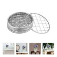 thumbnail image 2 of Flower Arrangement Organizer Grids for Mason Jars 14 Pieces Silver Iron for Daily Use, 2 of 6