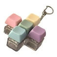 thumbnail image 5 of JWQFBC Keyboard Fidget Keychain Sensory Toy Creative for Office Home Click Relaxing Toy 5 keys, 5 of 9