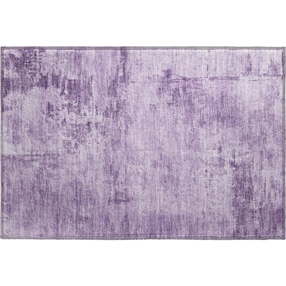 Dalyn Rugs Premium Machine Washable Mayfield AMF1062 Lavender 1'8" x 2'6" Rug