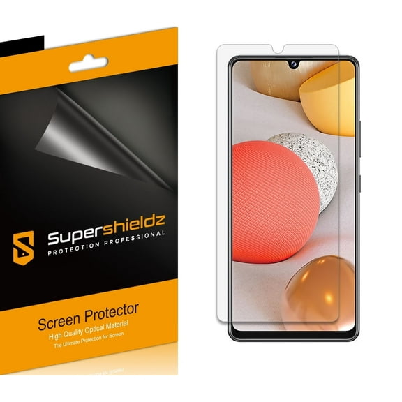 [6-Pack] Supershieldz for Samsung Galaxy A42 5G Screen Protector, Anti-Bubble High Definition (HD) Clear Shield