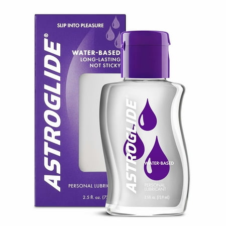 - Astroglide Personal Water Based Lubricant - 2.5 oz